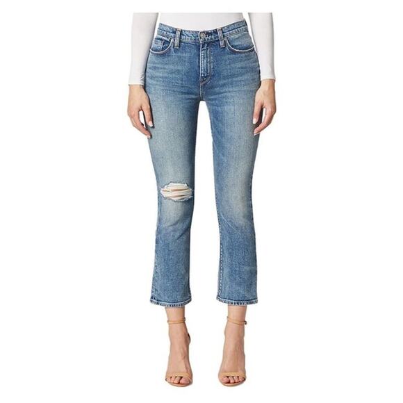Hudson Womens Holly Boot Cut Cropped Jeans, 27 - Picture 1 of 11